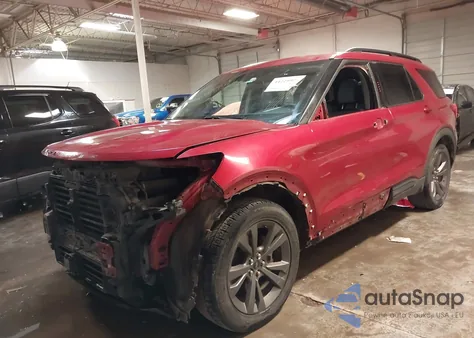 2021 Ford Explorer Xlt z USA, uszkodzony, nr VIN 1FMSK7DH9MGA16458